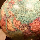 Cardboard globe from the 70s