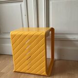 table d'appoint Stamp design Henri Massonnet années 80