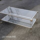 Table Basse Pierre Vandel vintage 1970