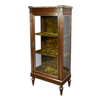 Small Mahogany Showcase, Louis XVI style – Mid 20th century