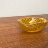 Vintage Italian Bullicante Glass Bowl from Murano