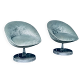 Set of Space Age Sphere Pod Lounge Chairs, France, 1960s