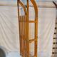 Vintage solid beech sled signed La Hutte - 110 cm
