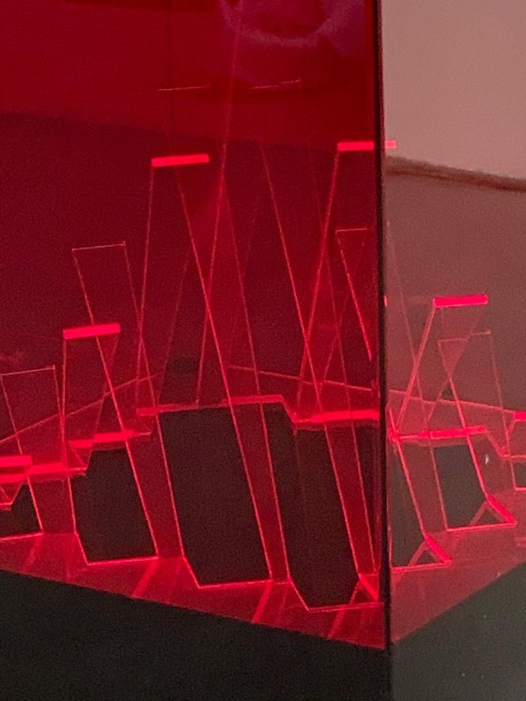 Lamp kinetic by James river model "Cubo di Teo"