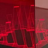 Lamp kinetic by James river model "Cubo di Teo"