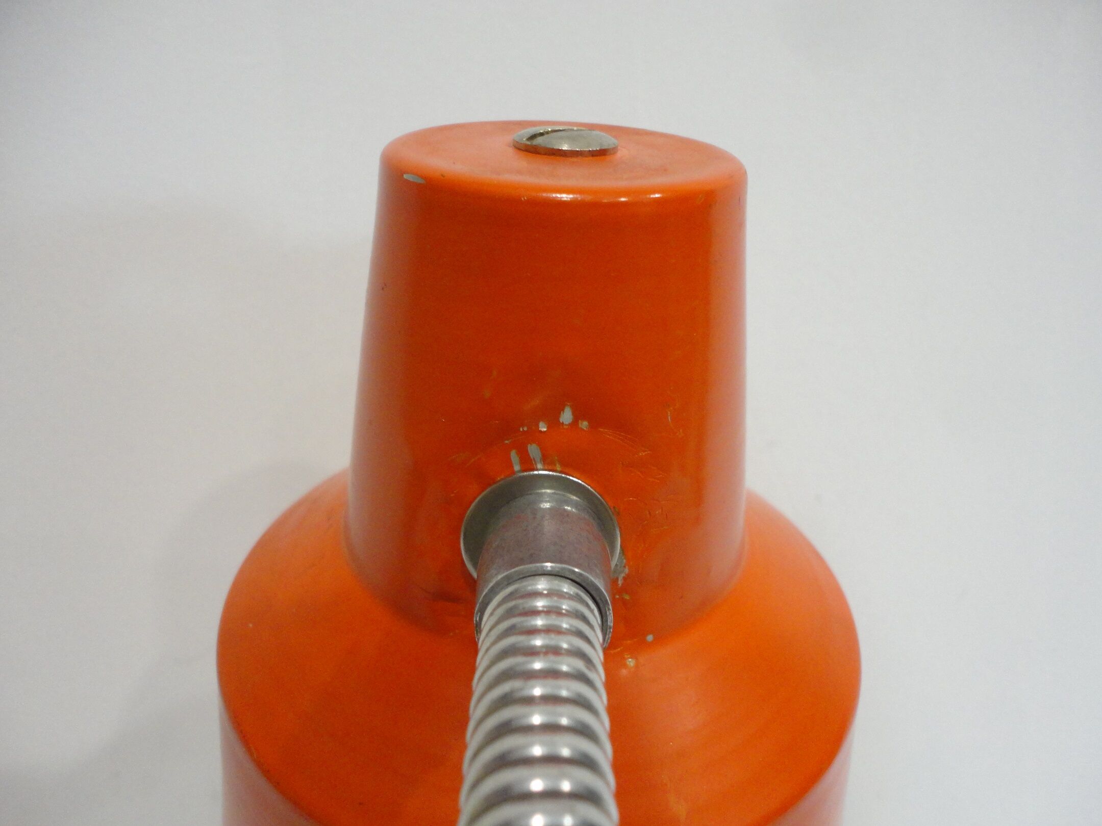 Desk lamp orange 60s