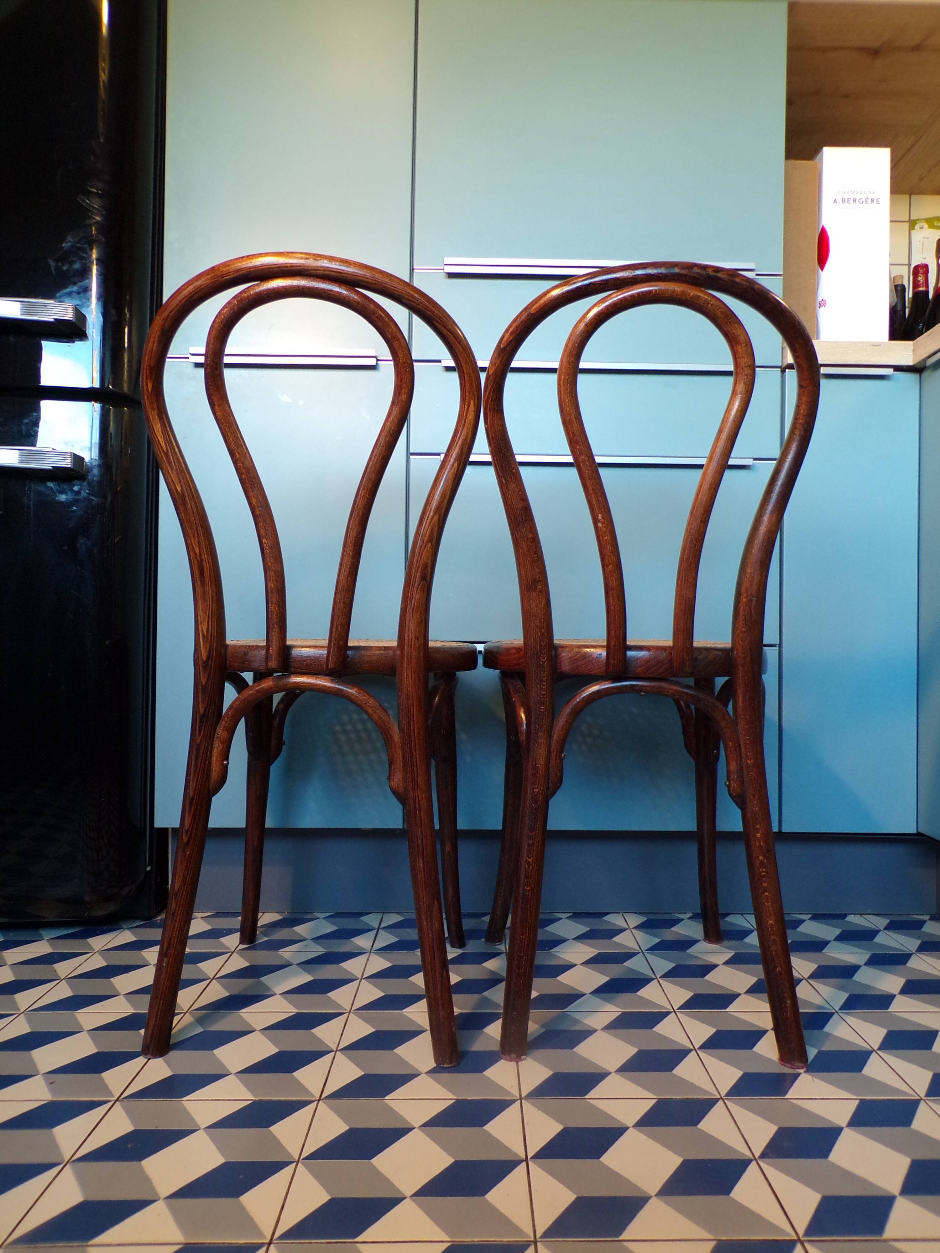 Paire de chaises Thonet n°18