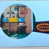 Vintage Oscar bookcase 60s