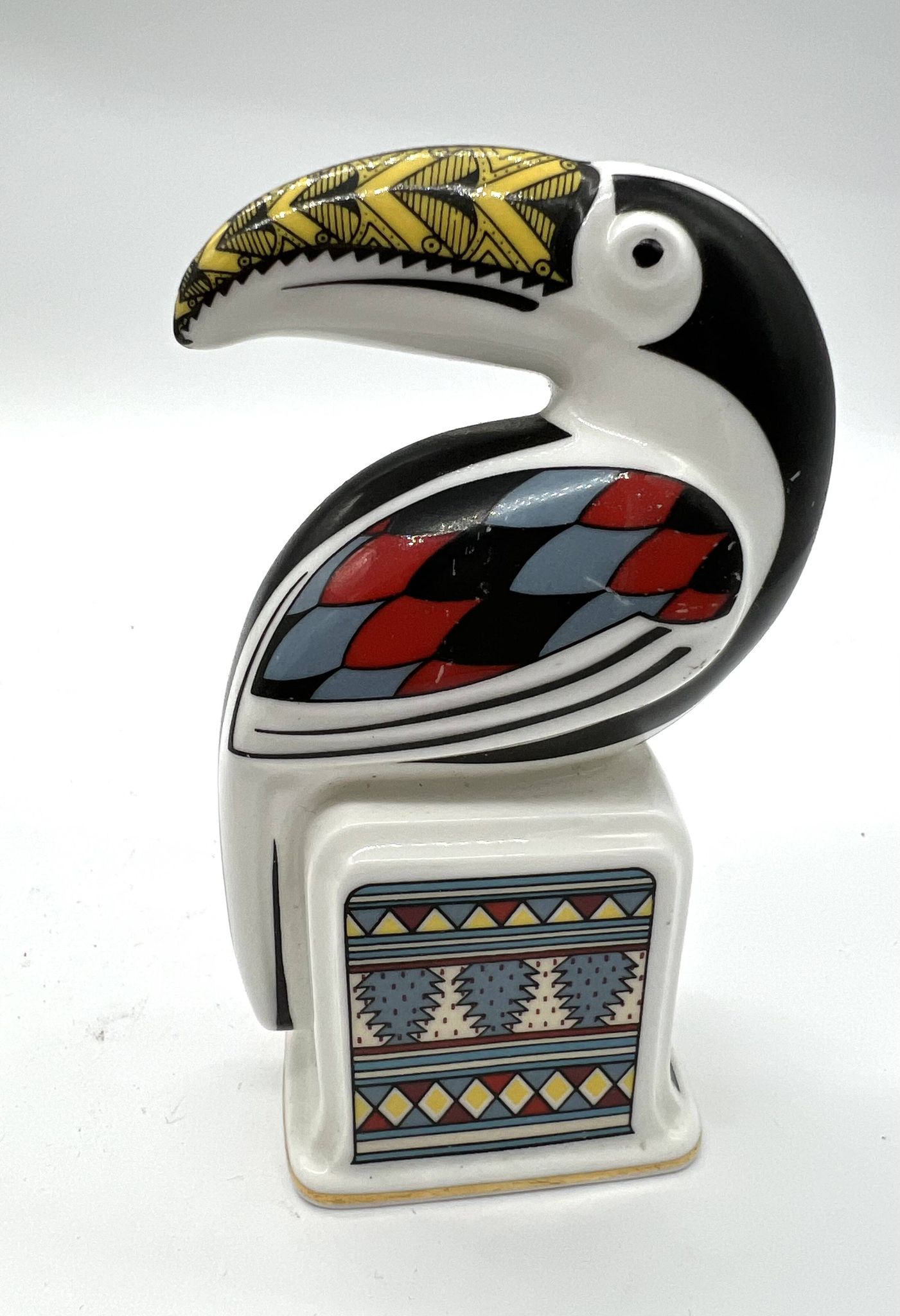 Wedgwood “Noah’s Ark” Figurine Duo – Rabbit and Toucan – English Porcelain