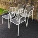 Armchairs with original cushions and Emu garden table model Rio 1966.