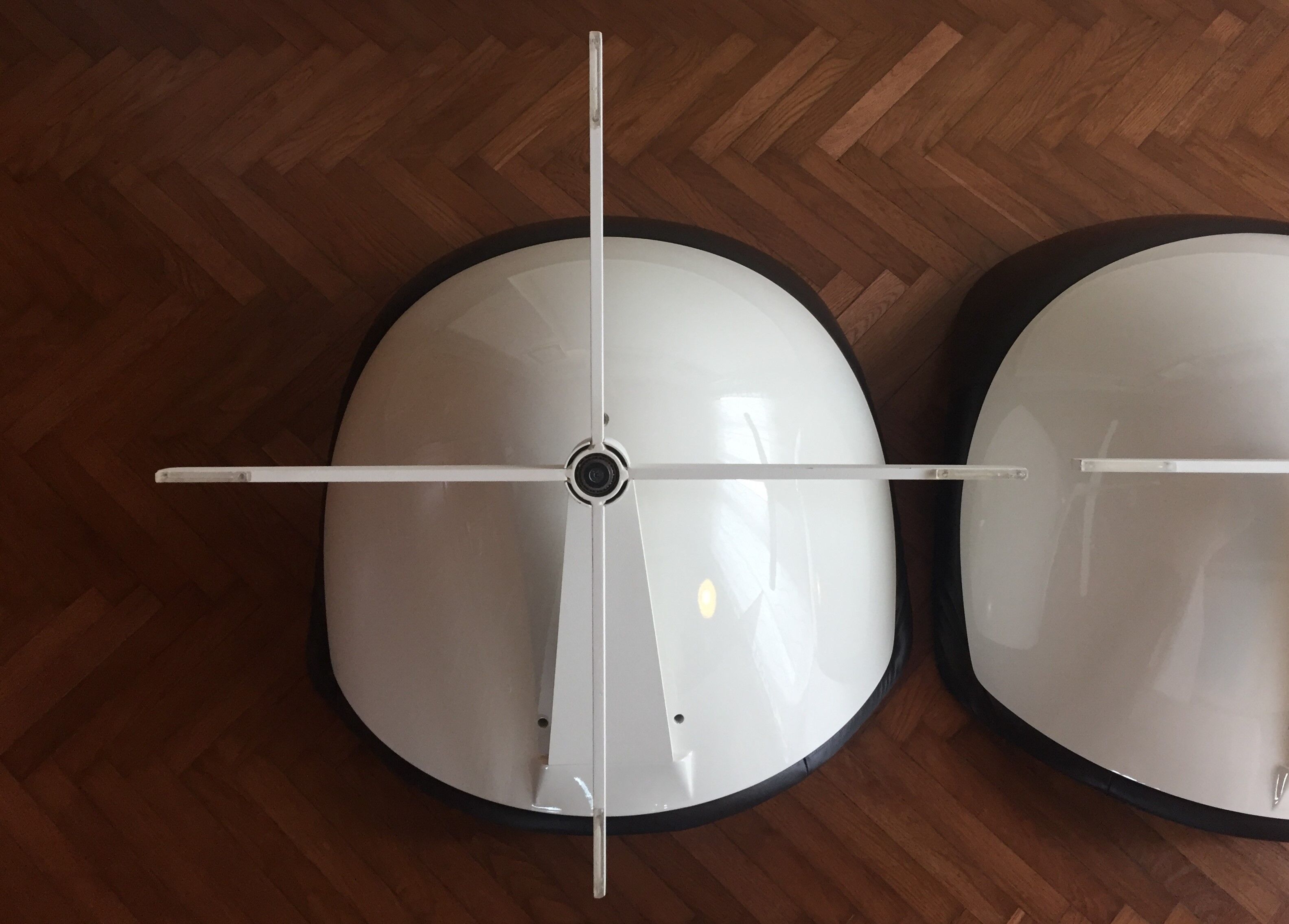 Set of 2 armchairs Auckland 277 designed by Jean Marie Massaud for Cassina