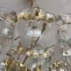 Kinkeldey lustre verre cristal , Autriche 1970