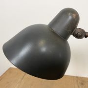 Lampe de table industrielle noire de Siemens, années 1930