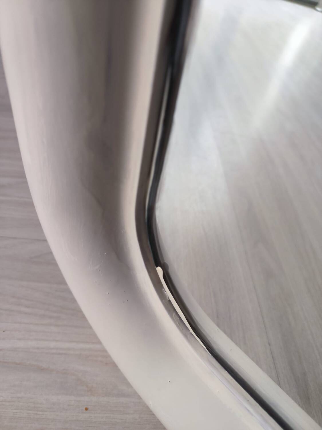 Vintage designer mirror -Studio Artemide Milano - Delfo model - Designer Sergio Mazza