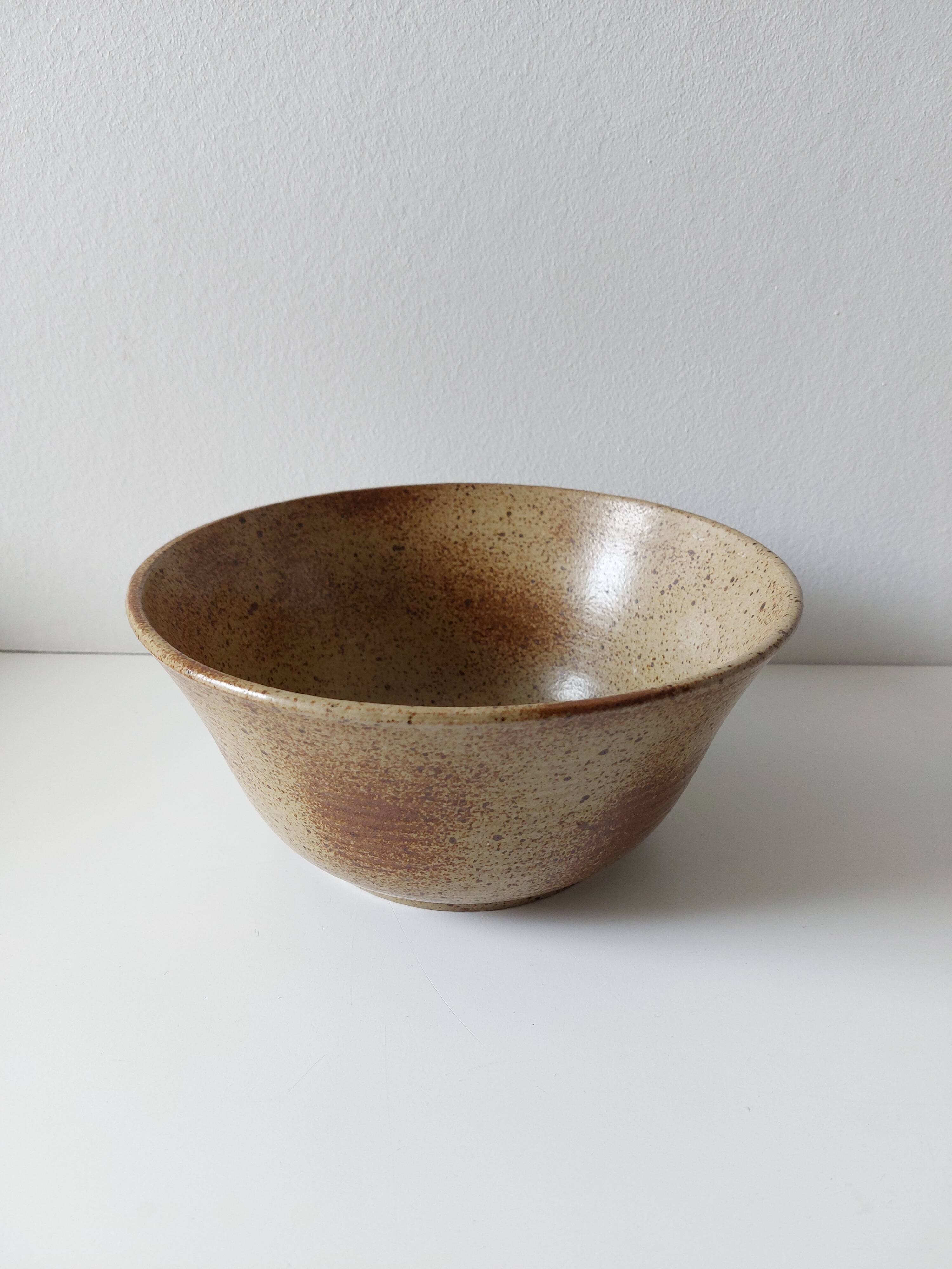 Vintage stoneware bowl