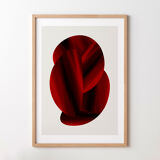 Red velvet art print