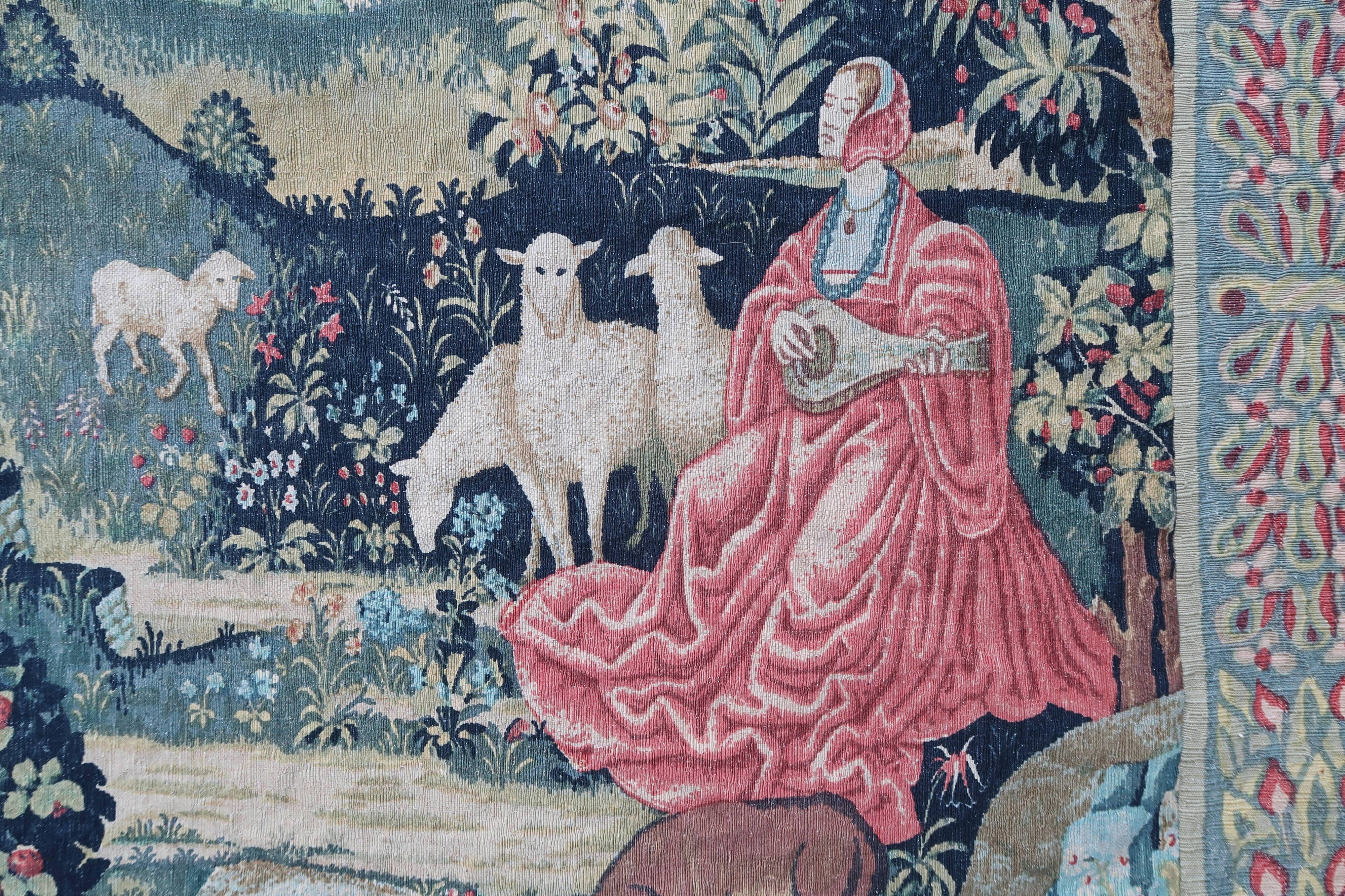 Tapisserie français 20ème siècle 205 X 176 cm