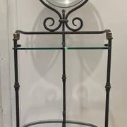 Serviteur de salle de bain en fer forgé