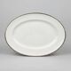 Oval plate Raynaud model Fontainebleau platinum