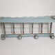Coat holder, empire-style wall hat holder, 4 patères