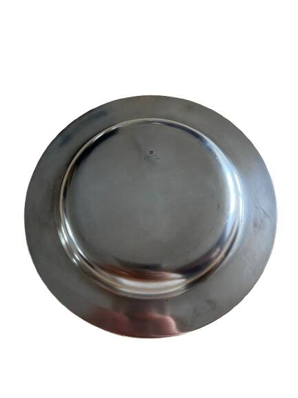 Small silver-plated plate from the Christofle brand