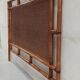 Traditional bamboo and cane headboard, 70's