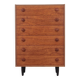 Teak chest of drawers, Danish design, 60s, made in Denmark