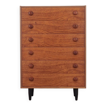 Teak chest of drawers, Danish design, 60s, made in Denmark