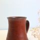 Handmade mug, French manufacture of Taizé, vintage pottery,