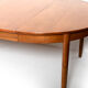 Hans J. Wegner Teak and Oak Dining Table 1950s