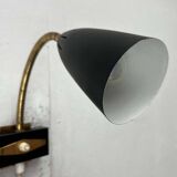 Modern mid-century wall lamp with a swan neck by Aris, Finland, 1950s