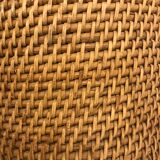 Umbrella wicker and brass