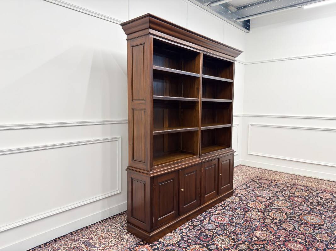 Classic English Semi Open Bookcase
