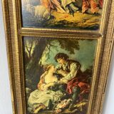 Florentine wooden triptych painting
