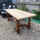 Table de ferme en chêne