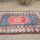 Wool cross oriental carpet :129×185