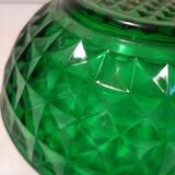Saladier en verre vert