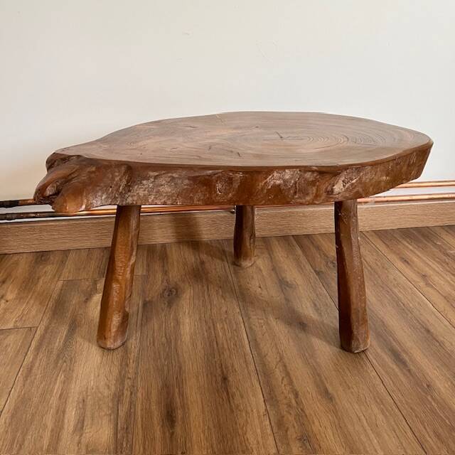 brutalist coffee table