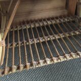 Table basse en rotin