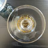 Biot stemmed glass duo