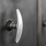 Pretty vintage metal wardrobe completely renovated / small dressing room