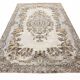 7x10 Rug For Living Room Classic Vintage Turkish Rug, 201x324Cm SK 1871