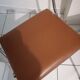 Lot de 2 chaises sodomexyl  chromées pliantes skaï