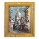 Painting by Leprin - Paris Montmartre rue du Chevalier de la Barre