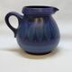 Vintage blue ceramic jug pitcher Porta Celi Spain