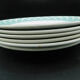 6 flat plates - Fenal Badonviller - Mint Green