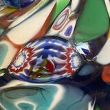 Paire de vases  en verre de Murano