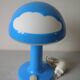 Skojig mushroom lamp Ikea blue cloud decor baby child room