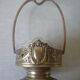 Old drageoir bonbonnière early 20th silver metal dated 1910 monogram S