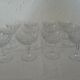 12 Crystal champagne cups cut very beautiful quality